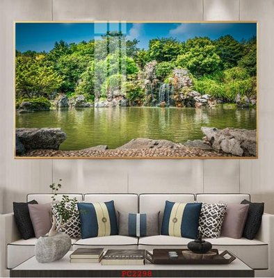 Ảnh gốc File tranh phong cảnh thiên nhiên PC2298 (nét căng) in mica