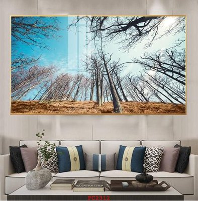 File gốc File tranh phong cảnh thiên nhiên PC2312 (in tráng gương) nghệ thuật