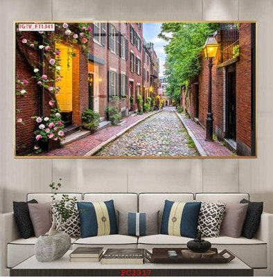 File tranh File tranh phong cảnh thiên nhiên PC2317 (bản gốc) treo tường