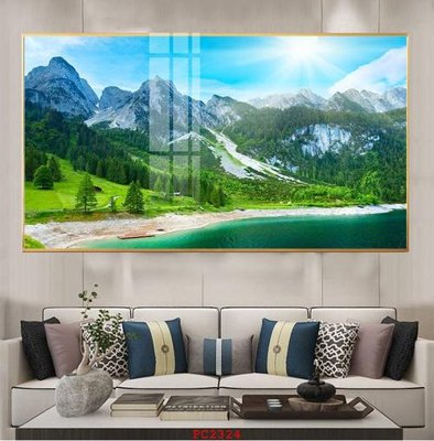 File tranh File tranh phong cảnh thiên nhiên PC2324 (ảnh gốc) in trần 3D