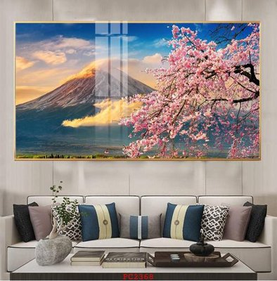 File gốc File tranh phong cảnh thiên nhiên PC2368 (ảnh chi tiết) để in trần