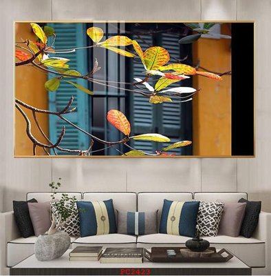 File PSD File tranh phong cảnh thiên nhiên PC2423 (bản gốc) dễ dàng edit