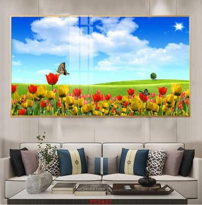 File tranh PSD File tranh phong cảnh thiên nhiên PC2427 chất lượng cao