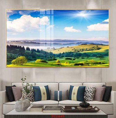 Ảnh gốc File tranh phong cảnh thiên nhiên PC2445 (siêu chi tiết) để in ấn