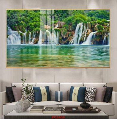 File in trần File tranh phong cảnh thiên nhiên PC2456 (bản gốc) hoa văn