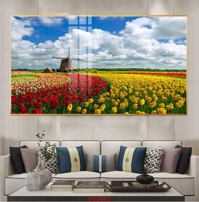 File PSD File tranh phong cảnh thiên nhiên PC2481 (gốc) cho designer