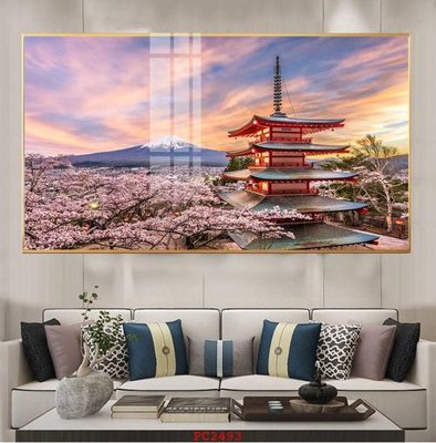 Tải file File tranh phong cảnh thiên nhiên PC2493 (gốc) làm tranh treo tường