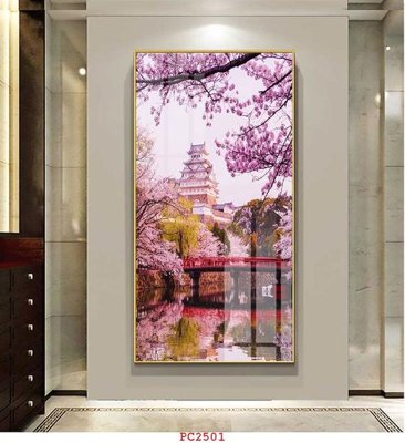 Tải file gốc File tranh phong cảnh thiên nhiên PC2501 (in khổ lớn) không mờ