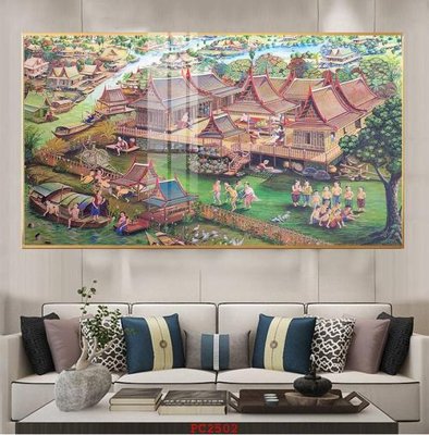 File in ấn File tranh phong cảnh thiên nhiên PC2502 (bản gốc) cao cấp