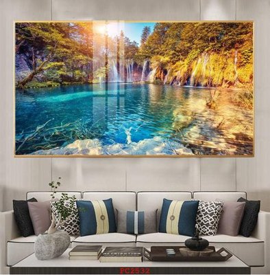 File in mica File tranh phong cảnh thiên nhiên PC2532 (bản gốc) làm vách ngăn