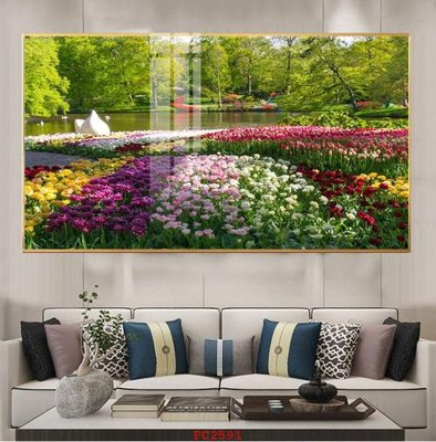 File gốc File tranh phong cảnh thiên nhiên PC2591 (in ấn) màu sắc trung thực