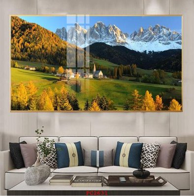 File in ấn File tranh phong cảnh thiên nhiên PC2631 chuyên nghiệp