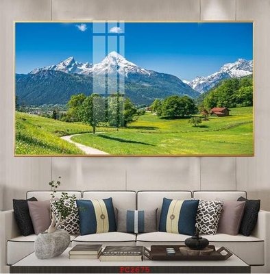 File gốc File tranh phong cảnh thiên nhiên PC2675 (phiên bản chuẩn) để in ấn