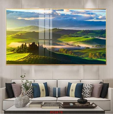 File gốc File tranh phong cảnh thiên nhiên PC2678 (cho in 3D) độc đáo