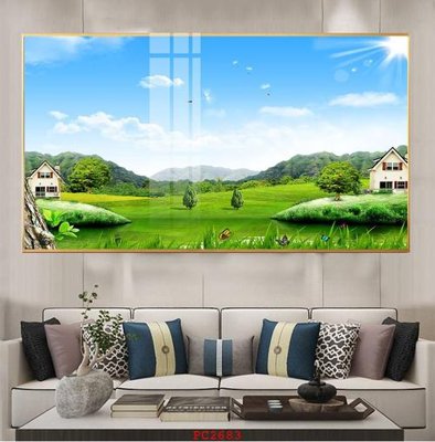 File gốc File tranh phong cảnh thiên nhiên PC2683 (phiên bản chuẩn) để in ấn