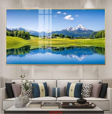 File PSD File tranh phong cảnh thiên nhiên PC2694 (nguyên bản) cho thiết kế