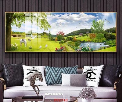 Download file gốc File tranh phong cảnh thiên nhiên PC2740 (in mica) 3D