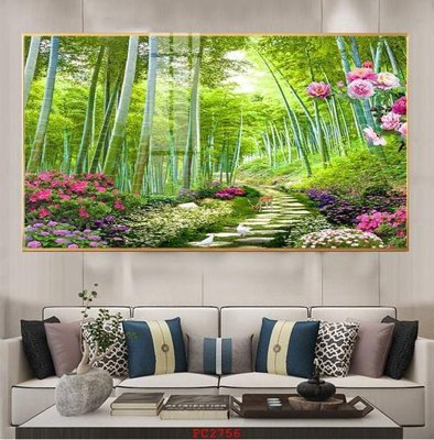 File ảnh File tranh phong cảnh thiên nhiên PC2756 (gốc) in decal dán tường