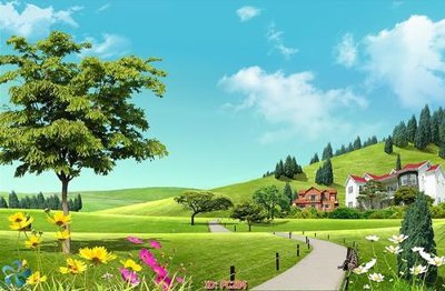 Ảnh gốc File gốc phong cảnh PC284 (độ nét cao) in tráng gương