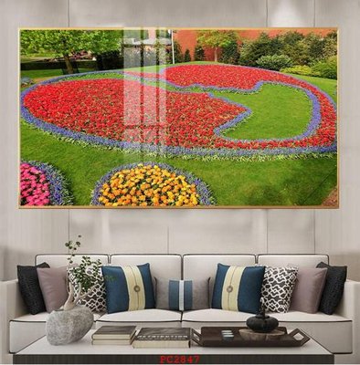 File in lụa File tranh phong cảnh thiên nhiên PC2847 (hoa văn) File tranh phong cảnh thiên nhiên PC2847