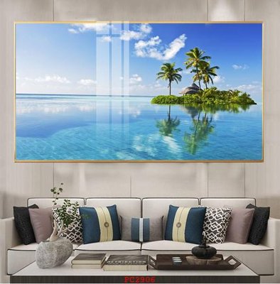 File gốc File tranh phong cảnh thiên nhiên PC2906 (in mica) cắt laser