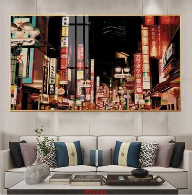 File PSD File tranh phong cảnh thiên nhiên PC2942 (bản gốc) cho nhà in