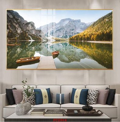 Download file File tranh phong cảnh thiên nhiên PC2964 (gốc) in mica đèn LED