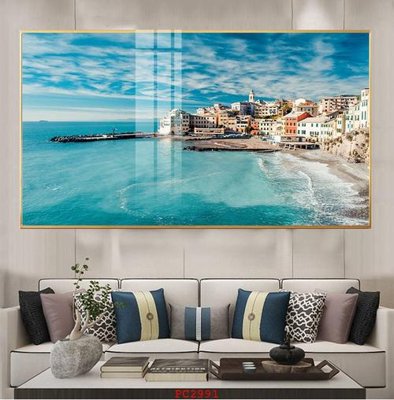 Download file gốc File tranh phong cảnh thiên nhiên PC2991 (in lụa) tranh 3D