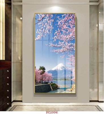 Ảnh gốc File tranh phong cảnh thiên nhiên PC2996 (độ nét cao) in tráng gương