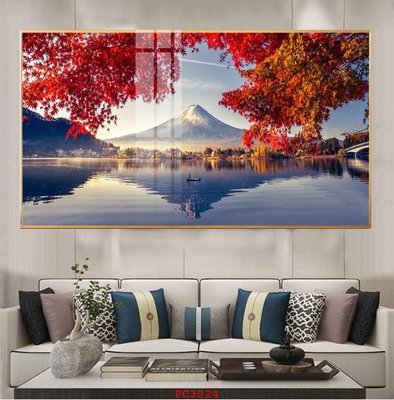 Ảnh gốc file in lụa File tranh phong cảnh thiên nhiên PC3024 chi tiết