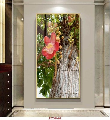 File PSD File tranh phong cảnh thiên nhiên PC3046 (gốc) nhiều lớp (multi-layer)