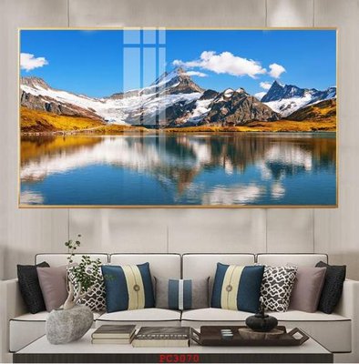 File tranh File tranh phong cảnh thiên nhiên PC3070 (file gốc) chủ đề phong thủy