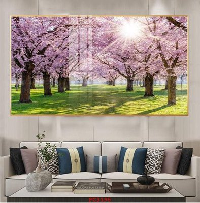 File tranh File tranh phong cảnh thiên nhiên PC3195 (bản gốc) in lụa dán tường