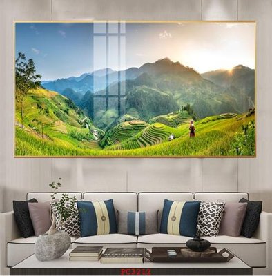 File in lụa File tranh phong cảnh thiên nhiên PC3212 (hoa văn) File tranh phong cảnh thiên nhiên PC3212