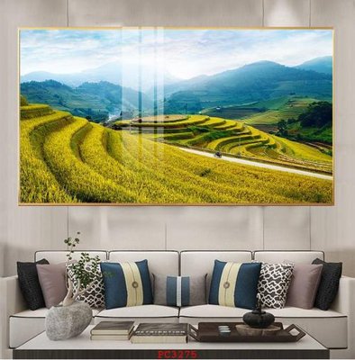 File gốc File tranh phong cảnh thiên nhiên PC3275 (cho in ấn) độc quyền