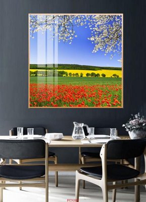 File gốc File tranh phong cảnh thiên nhiên PC3282 (chủ đề hiện đại) trang trí