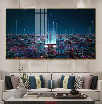 File gốc File tranh phong cảnh thiên nhiên PC3374 (in tráng gương) nghệ thuật