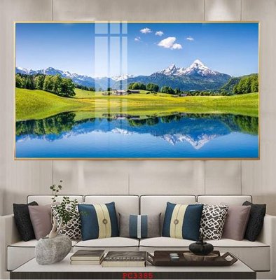 File PSD File tranh phong cảnh thiên nhiên PC3385 (bản gốc) đã tách nền