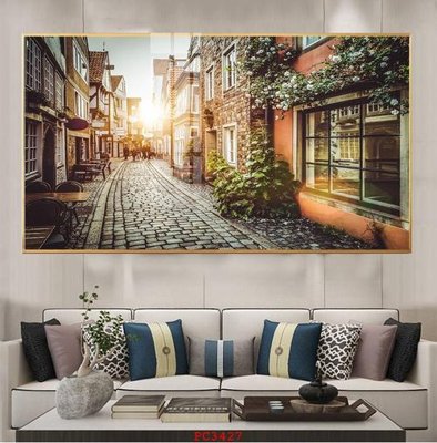 File gốc File tranh phong cảnh thiên nhiên PC3427 (ảnh chi tiết) để in ấn