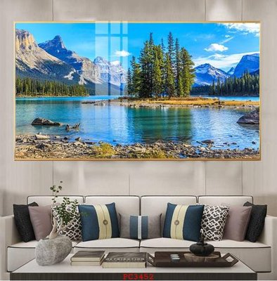 File gốc File tranh phong cảnh thiên nhiên PC3452 (in 3D) nghệ thuật