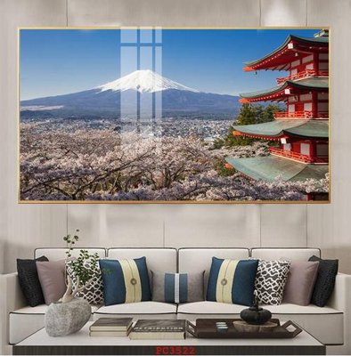 Tải file File tranh phong cảnh thiên nhiên PC3522 (gốc) in tranh tráng gương