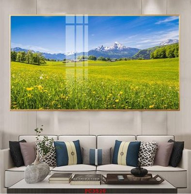 File gốc File tranh phong cảnh thiên nhiên PC3526 (vector) cho in ấn