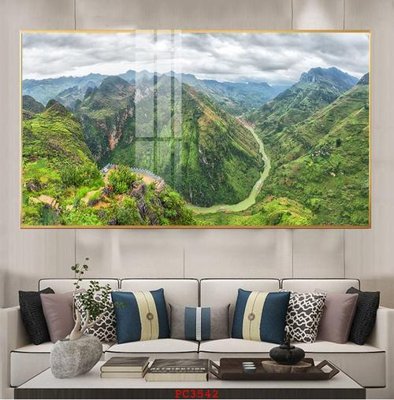 File gốc File tranh phong cảnh thiên nhiên PC3542 (cho in UV) siêu nét