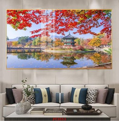 File gốc in ấn File tranh phong cảnh thiên nhiên PC3553 độ phân giải cao