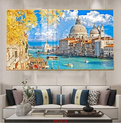 File PSD File tranh phong cảnh thiên nhiên PC3574 (nguyên bản) cho thiết kế