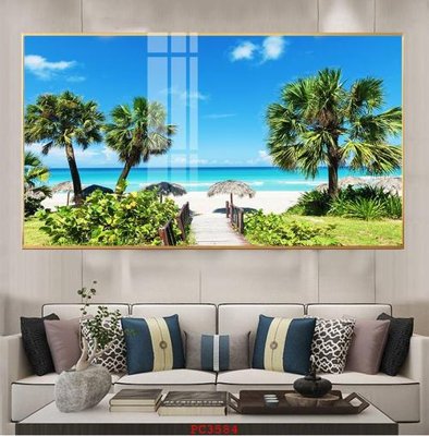 File in trần File tranh phong cảnh thiên nhiên PC3584 (file gốc) xuyên sáng