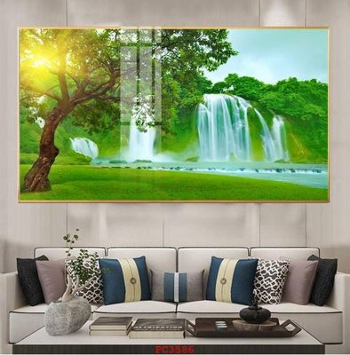 Tải file gốc File tranh phong cảnh thiên nhiên PC3586 (in khổ lớn) không vỡ