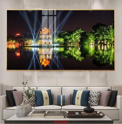 Download file gốc File tranh phong cảnh thiên nhiên PC3590 (in lụa) hoa lá