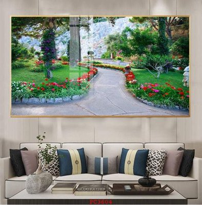 File tranh File tranh phong cảnh thiên nhiên PC3604 (gốc) in backlit film