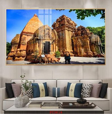 Tải file File tranh phong cảnh thiên nhiên PC3614 (gốc) làm file thiết kế